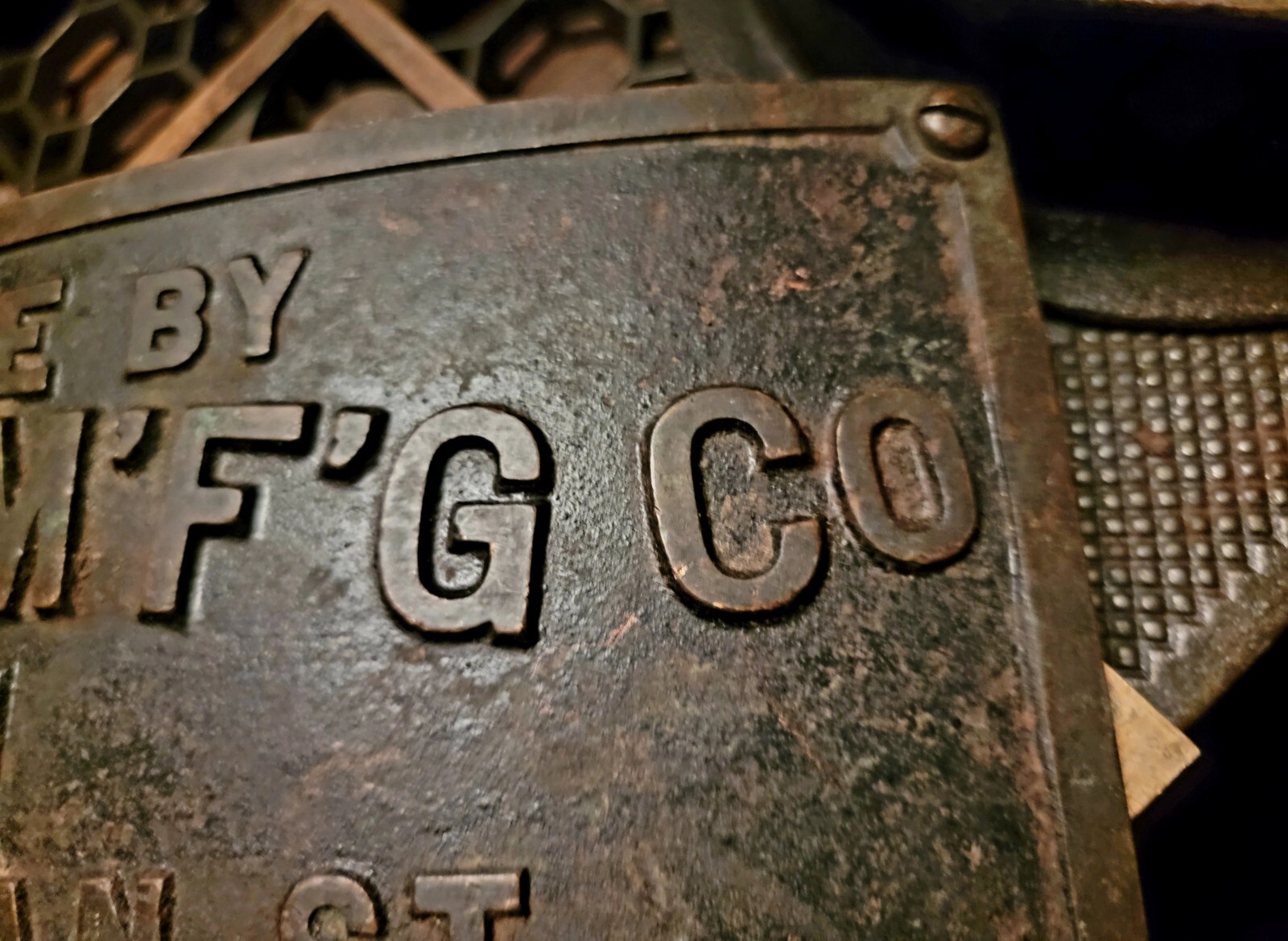 Antique Joseph/Carleton NASON M'F'G Early NYC Steam Makers Plaque