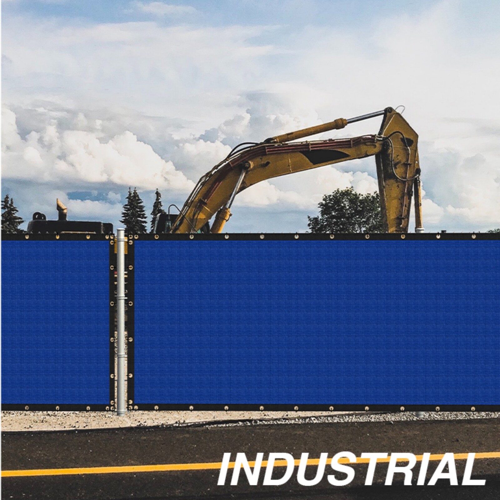 4/5/6/8 ft Privacy Fence Screen Garden Yard UV Windscreen Mesh Shade Net Cover