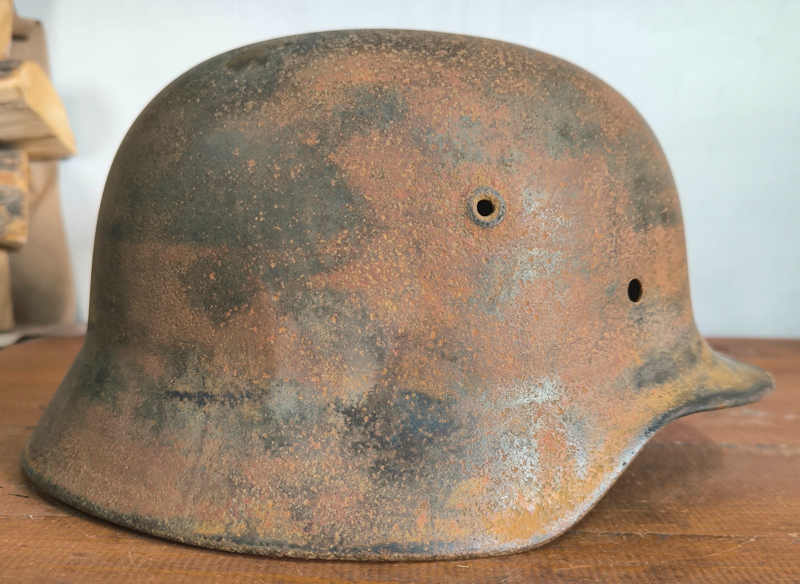 Helmet german original nice helmet M40 size 64 WW2 WWII do it yourself