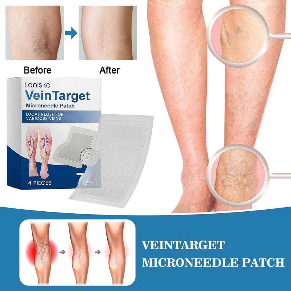 3X Vein Target Microneedle Patch, 2026 Advanced Varicose VeinsTreatment