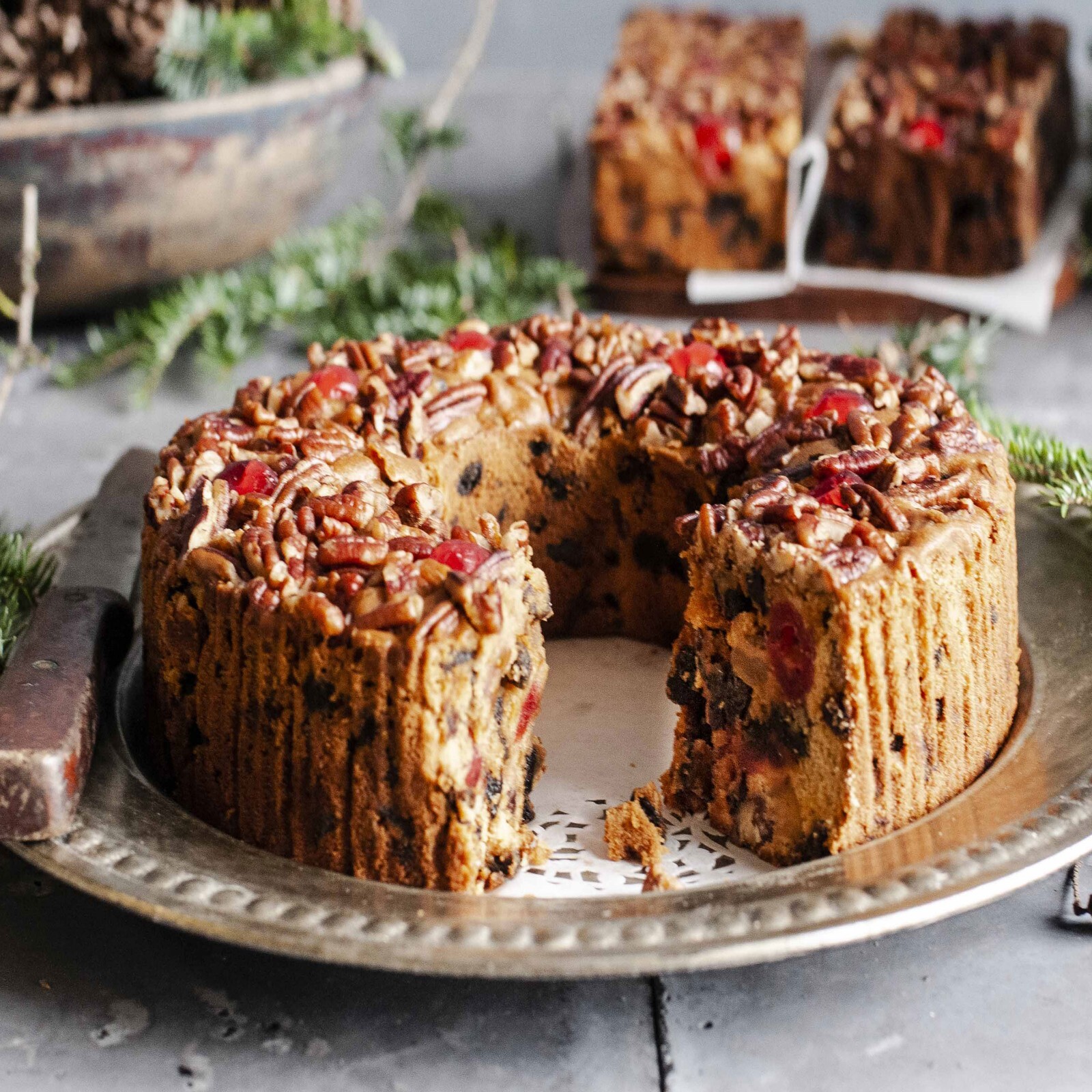 Jane Parker Classic Light Fruit Cake 48 Ounce Fruitcake FRESH FREE SHIPPING!