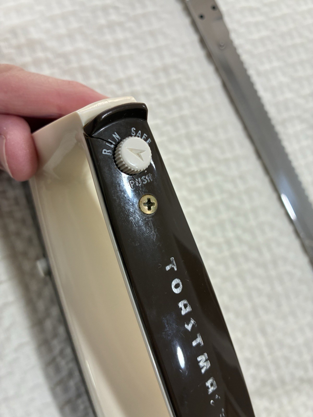 Vintage 1970's Toastmaster Electric Knife Model 6101 w/ Original Blue Box