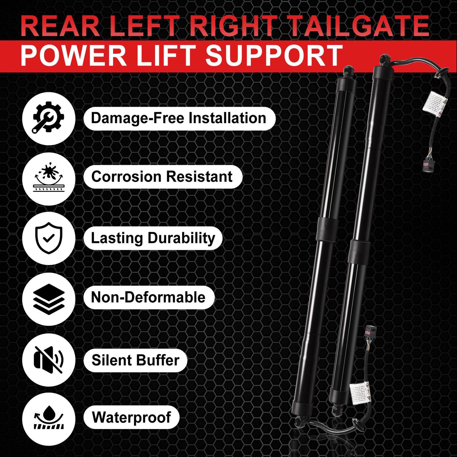 Rear Left Right Tailgate Power Lift Support For 2013-2019 Hyundai Santa Fe