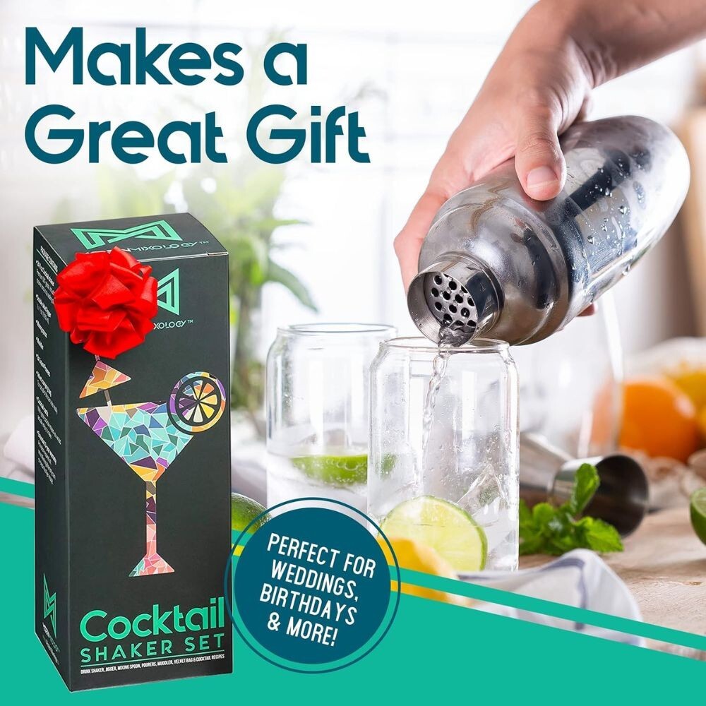 Mixology Cocktail Shaker Set Drink Mixer