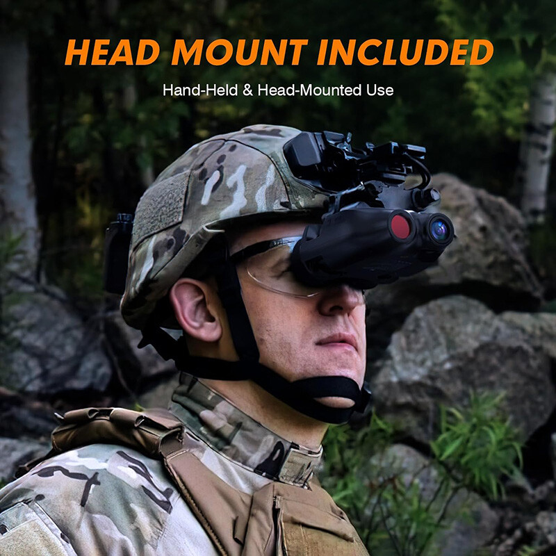 GTMEDIA N4 Night Vision Goggles Infrared Binoculars 300m Range IR Illuminator