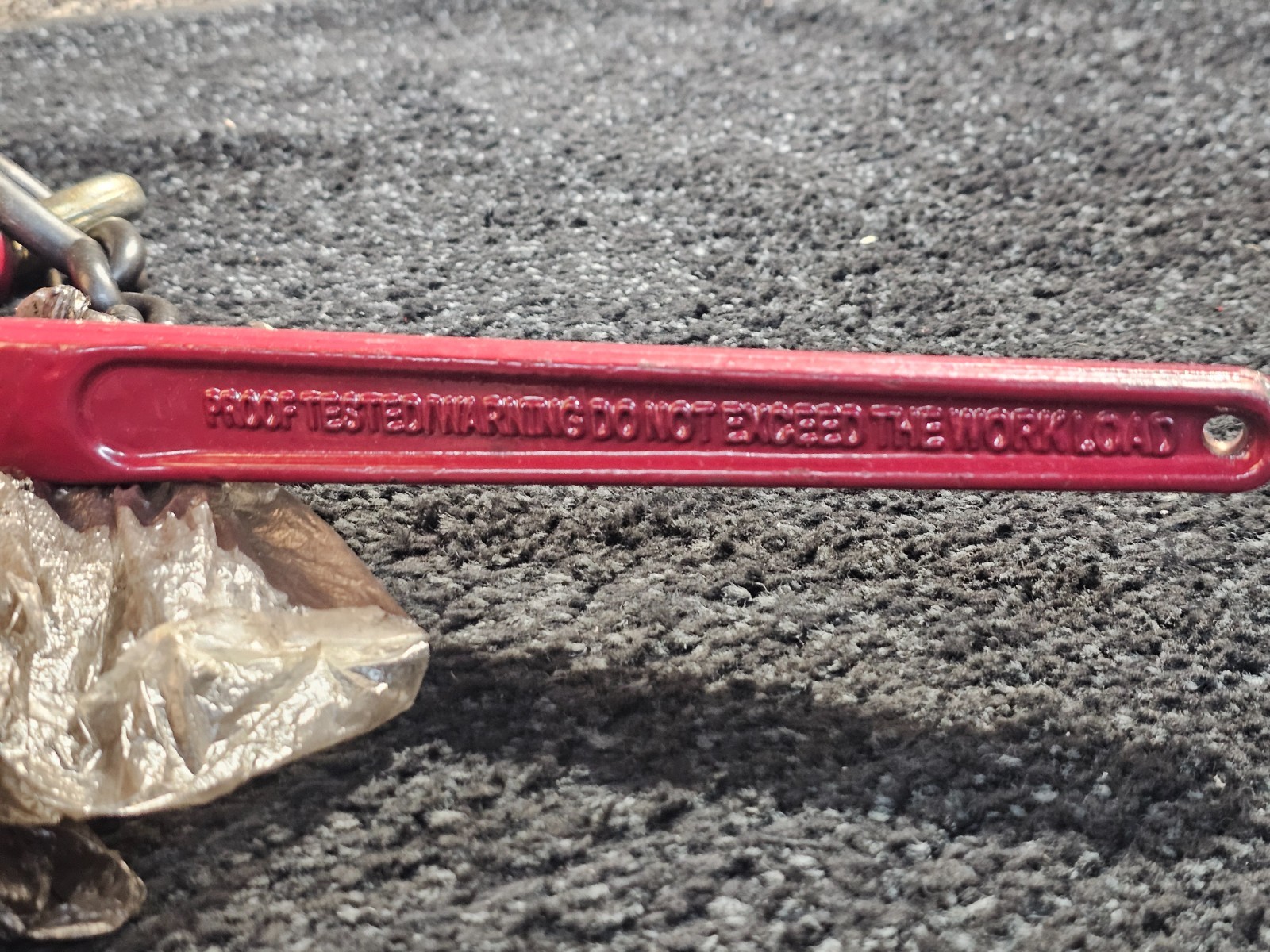 (QTY 2)Mytee Products Ratchet Pro Binder w/ 3/8" Grab & 1/2" Sling Hook 7100 WLL