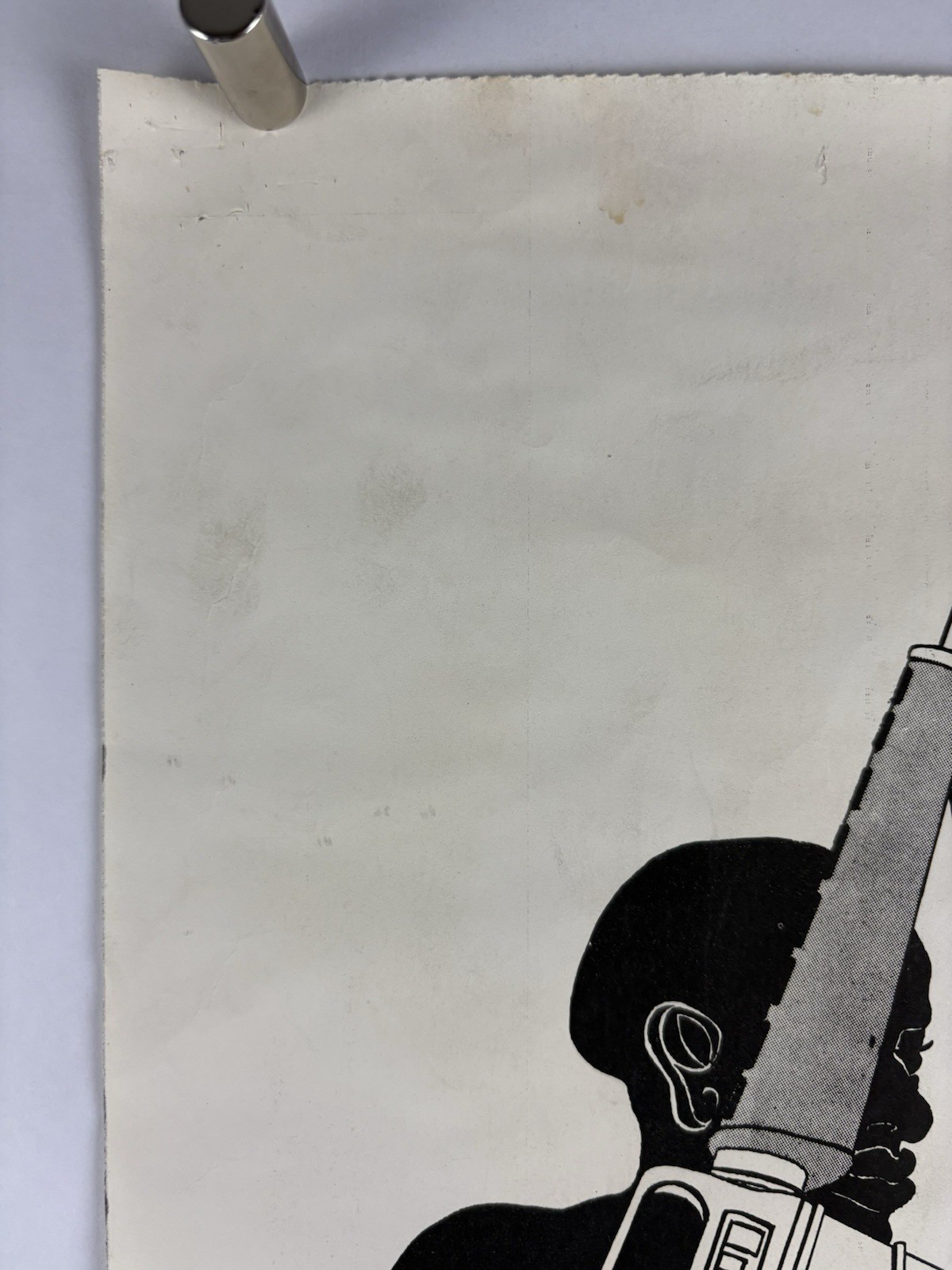 BLACK PANTHER PARTY Political Poster 1967 BPP Emory Douglas BLACK STUDIES Rifle