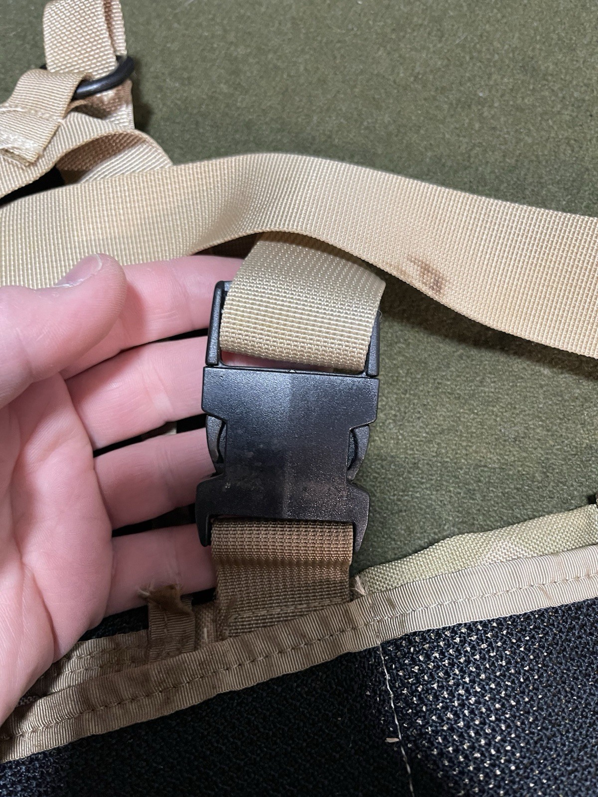 RARE Surplus ranger Assault Carrying Kit. NO broken Parts Or Fraying