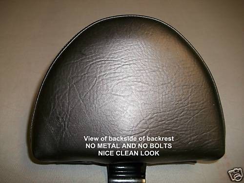 Yamaha 1300 V-Star and Tourer Driver Backrest Quick Release with No Tools