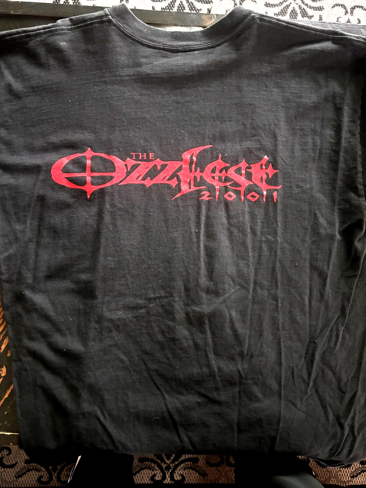 Upstaging Ozzy Ozzfest 2001 Tour Concert Shirt Rare - XL