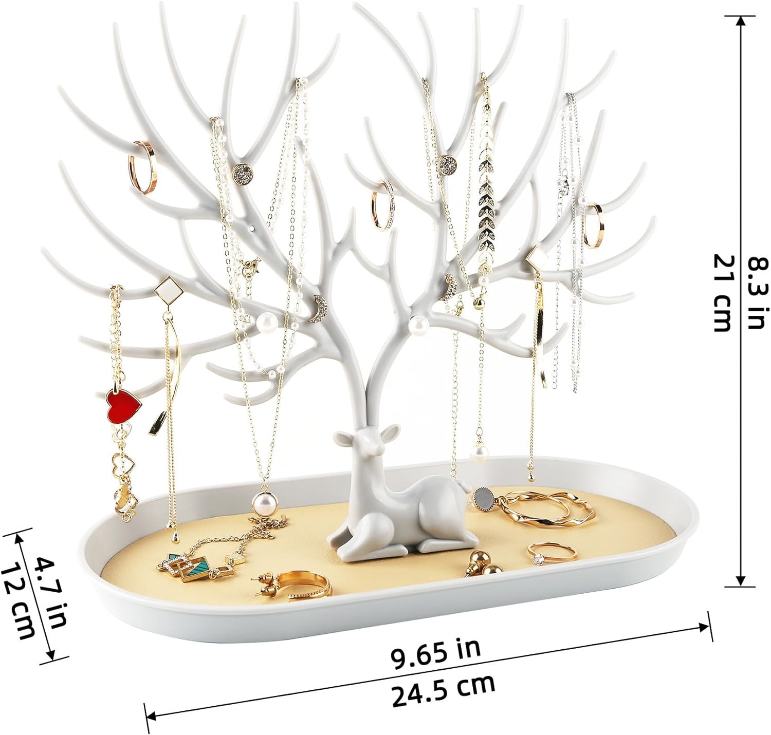 Earring Holder Organizer,Pierced Large Earrings Display Stand for Selling,Small