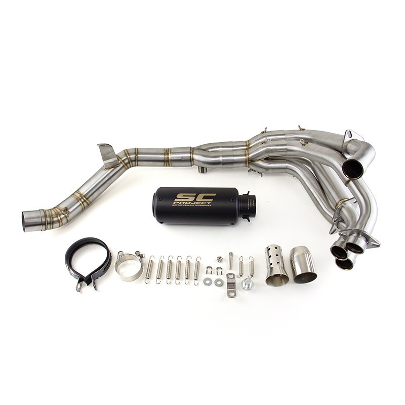 For Kawasaki Z900 2017-2025 Full Exhaust System Header Link Pipe Muffler Slip On