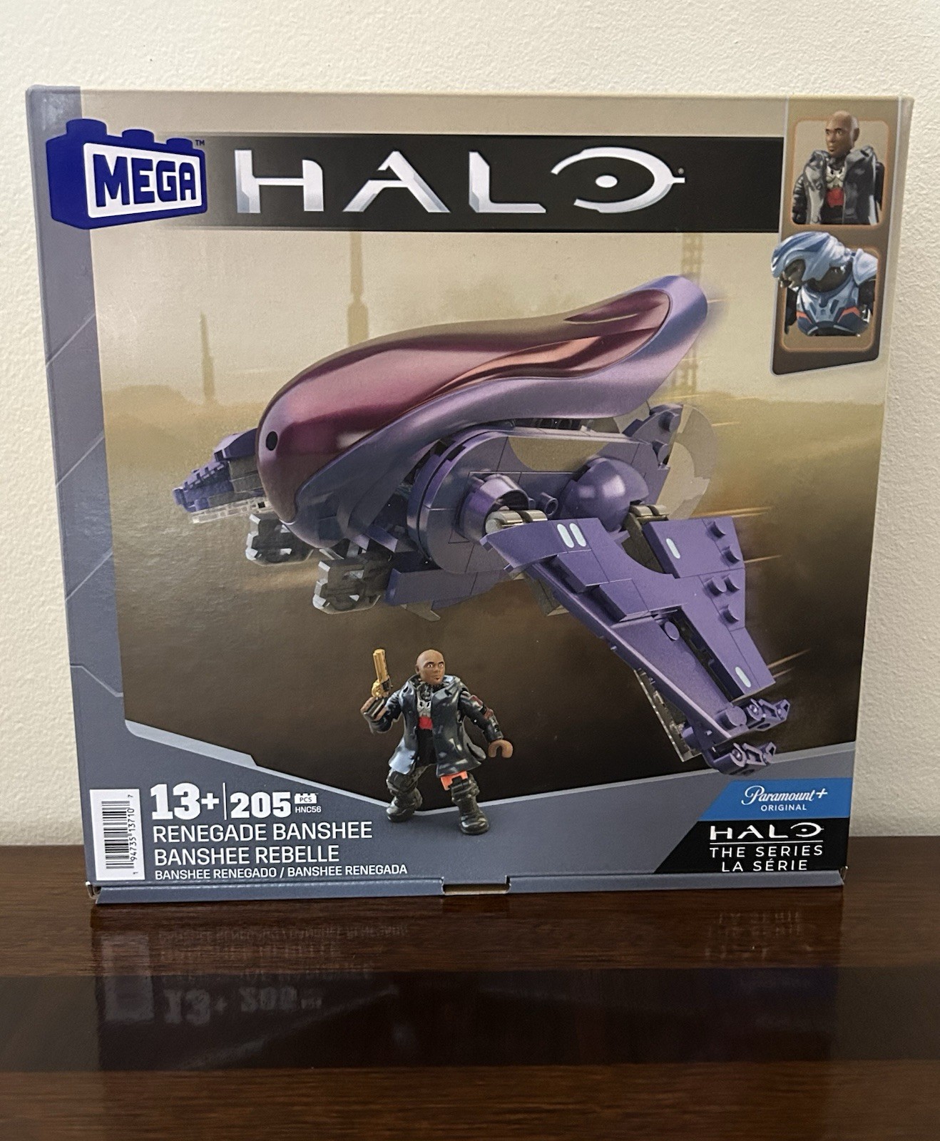 Mega Halo Renegade Banshee Building Set 205 Piece Soren-Elite Minor Mini Figures