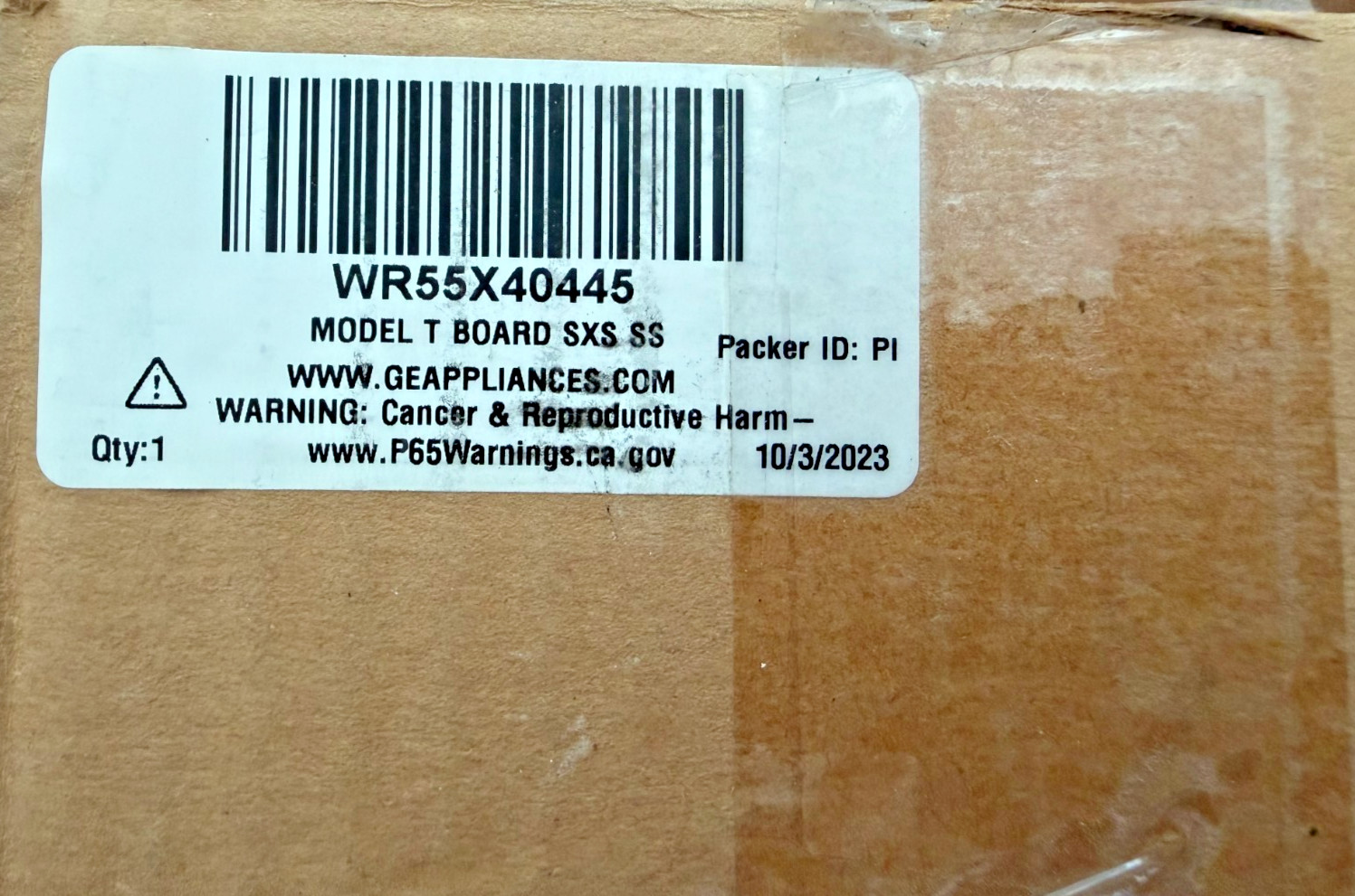 GE Refrigerator Main Control Board WR55X40445 OEM NEW Genuine