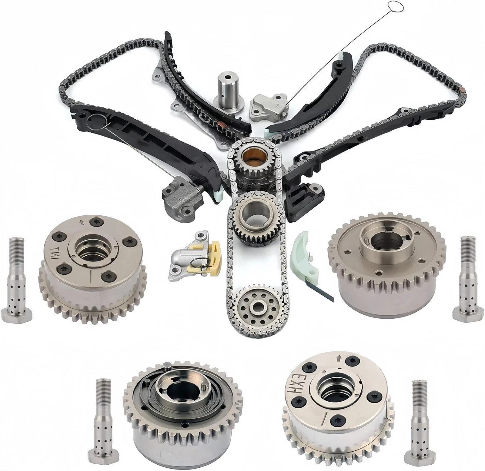 Timing Chain VVT Kit For Jeep Chrysler 200 300 Dodge 3.6L 2011-15 DOHC 5184357AE