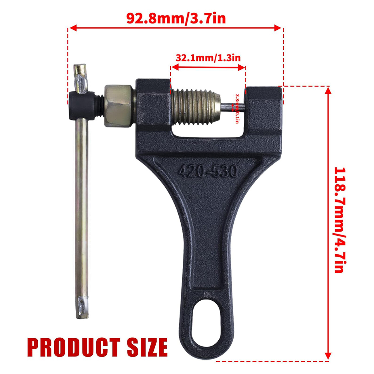 Chain Breaker Tool For Motor Dirt Bike ATV Go Kart 415 420 428 520 525 530