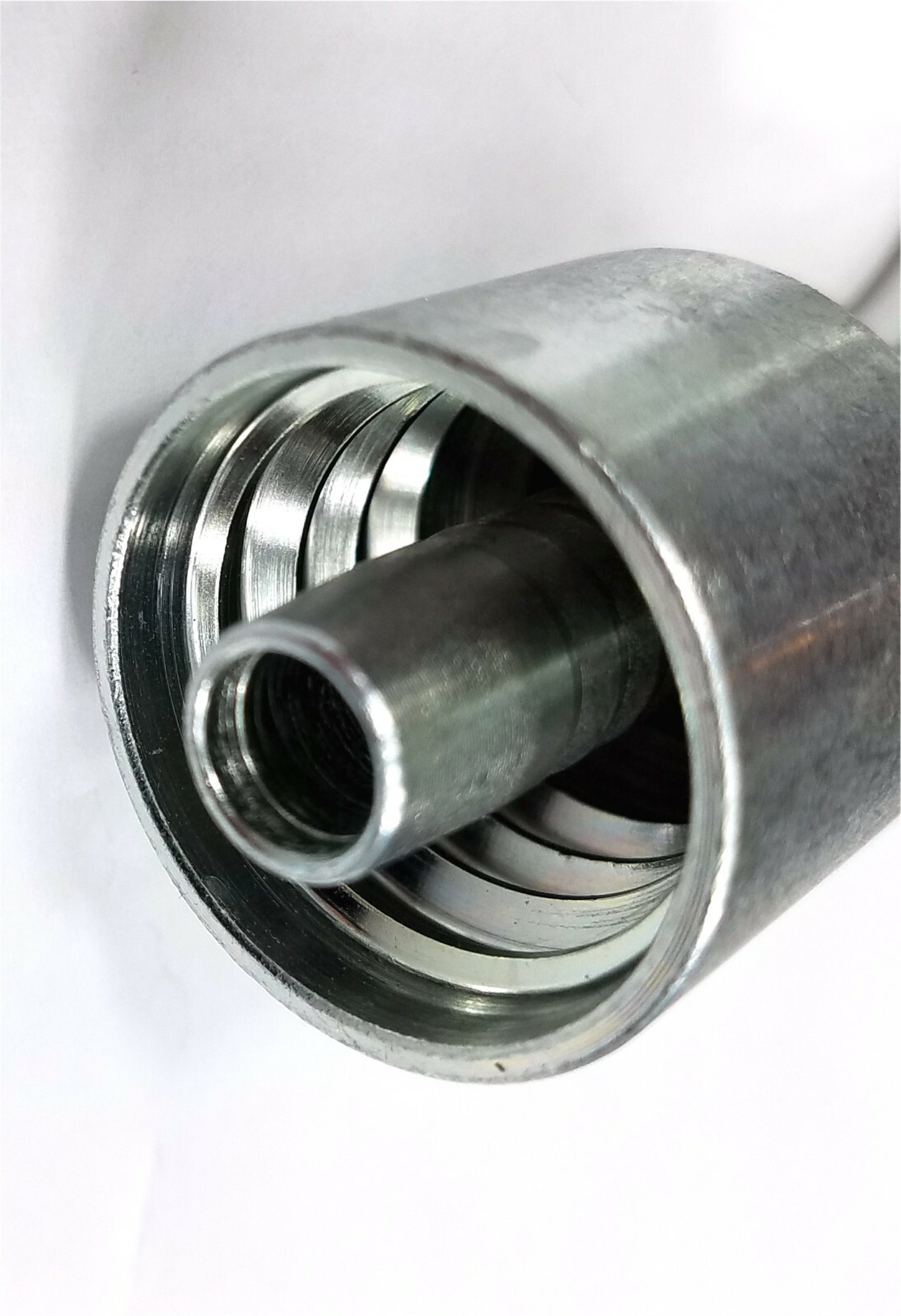 6 Hydraulic Hose Fittings - 3/8 ID Hose X -06 JIC 45 Degree