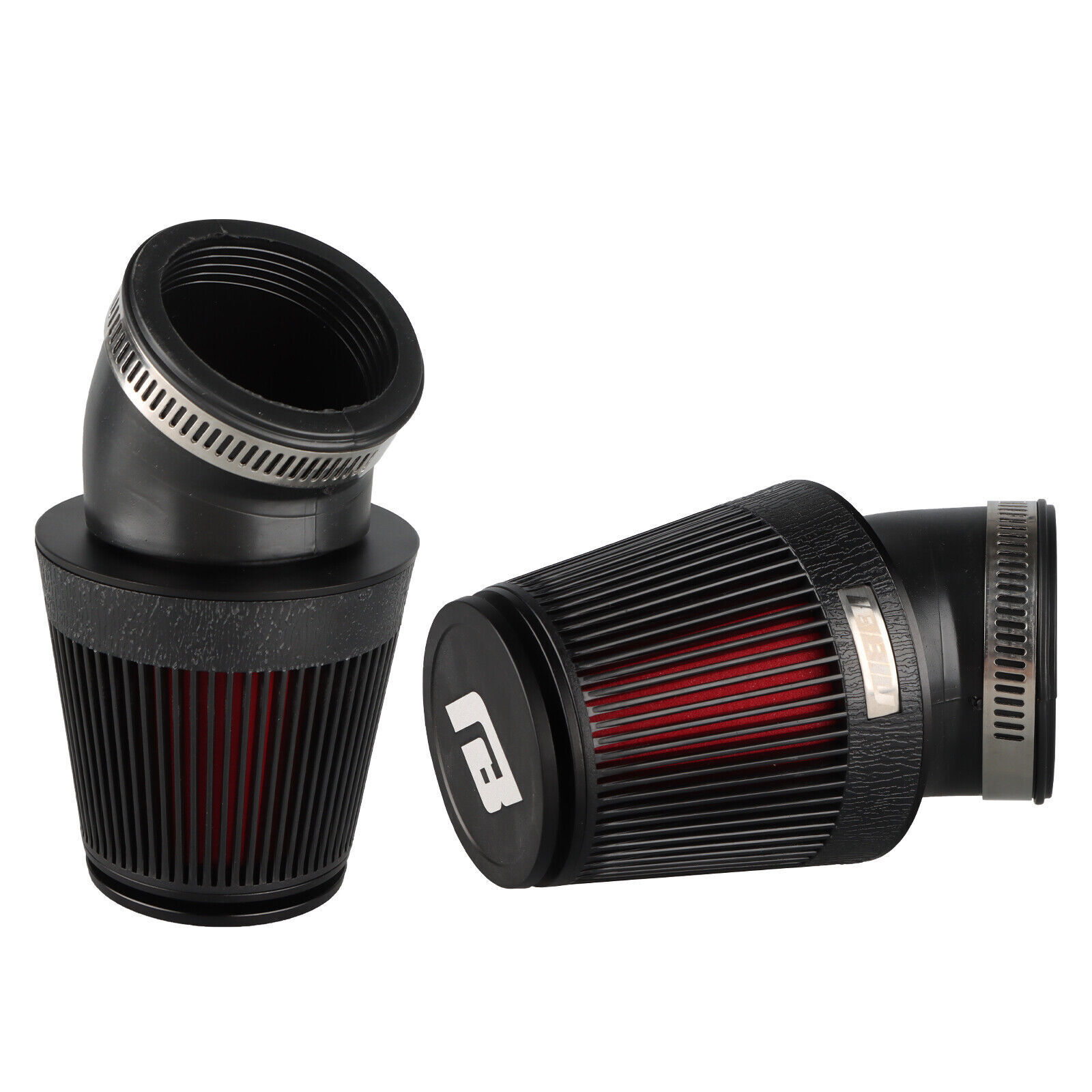 NIBBI 48mm Universal Air Filter For Dirt Pit Bike Scooter Moped ATV Go-kart Quad