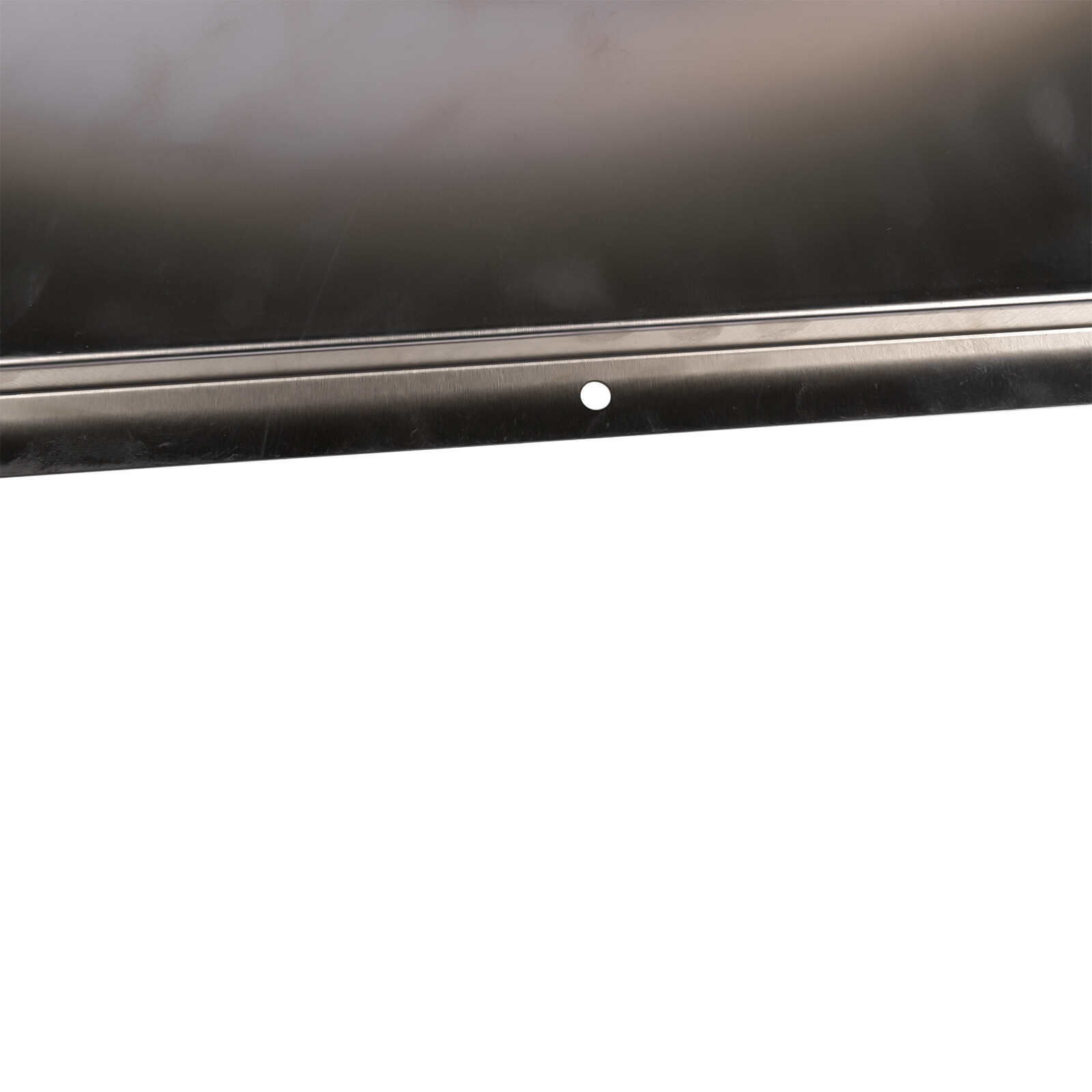 Backsplash with Shelf & 6 Hooks Stainless Steel Kitchen Range Hood Shield Silver