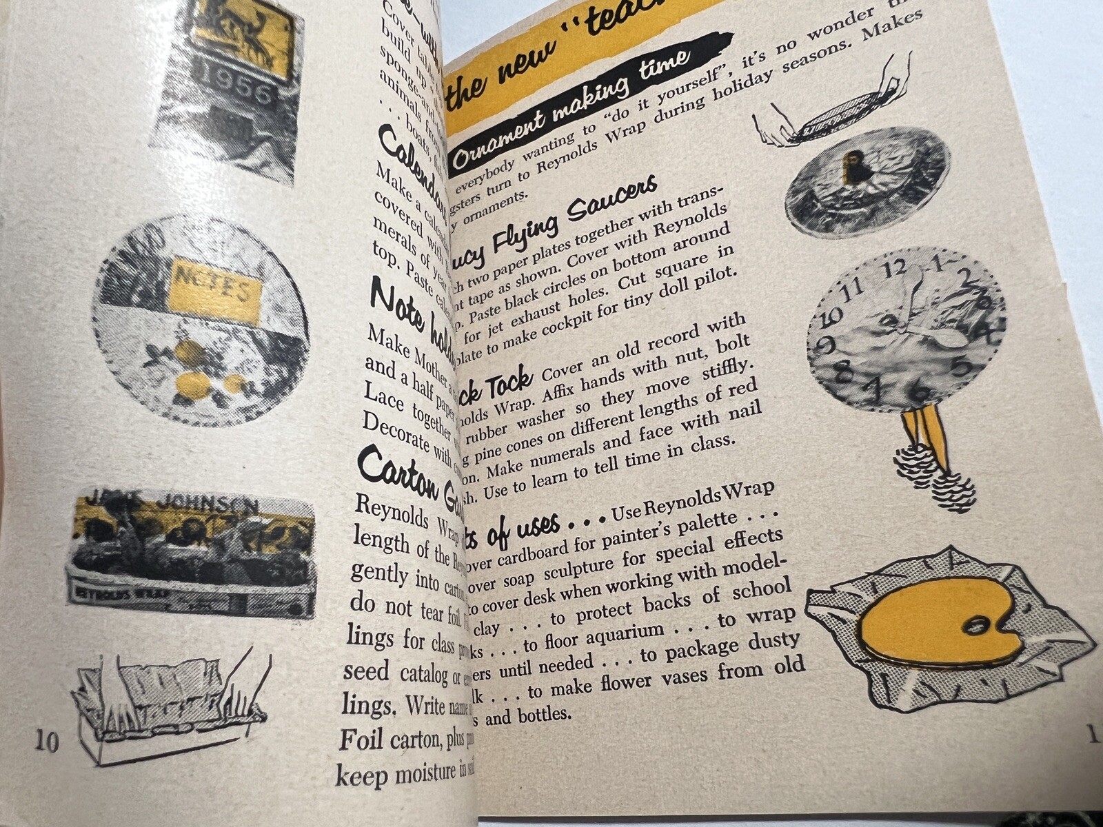 MCM Reynolds Wrap Parties and Presents Booklet Advertisment Mid Century