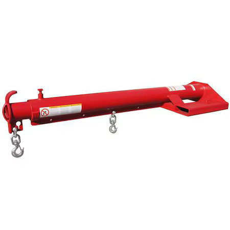 Dayton 60Jc99 Fork Truck Boom, 4, 000 Lb, Red