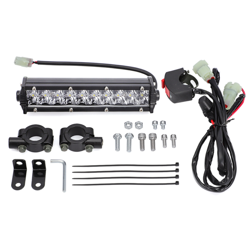 Dirt Bike LED Headlight Light Bar Kit For Honda CRF110 CR250 CRF250R CRF450R