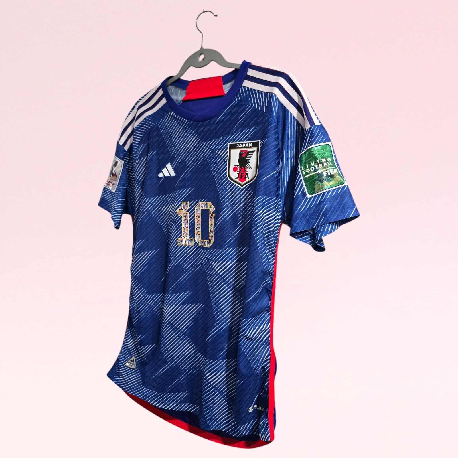 JAPAN HOME NATIONAL TEAM JERSEY - 2022 - CAPTAIN TSUBASA # 10 - MEDIUM