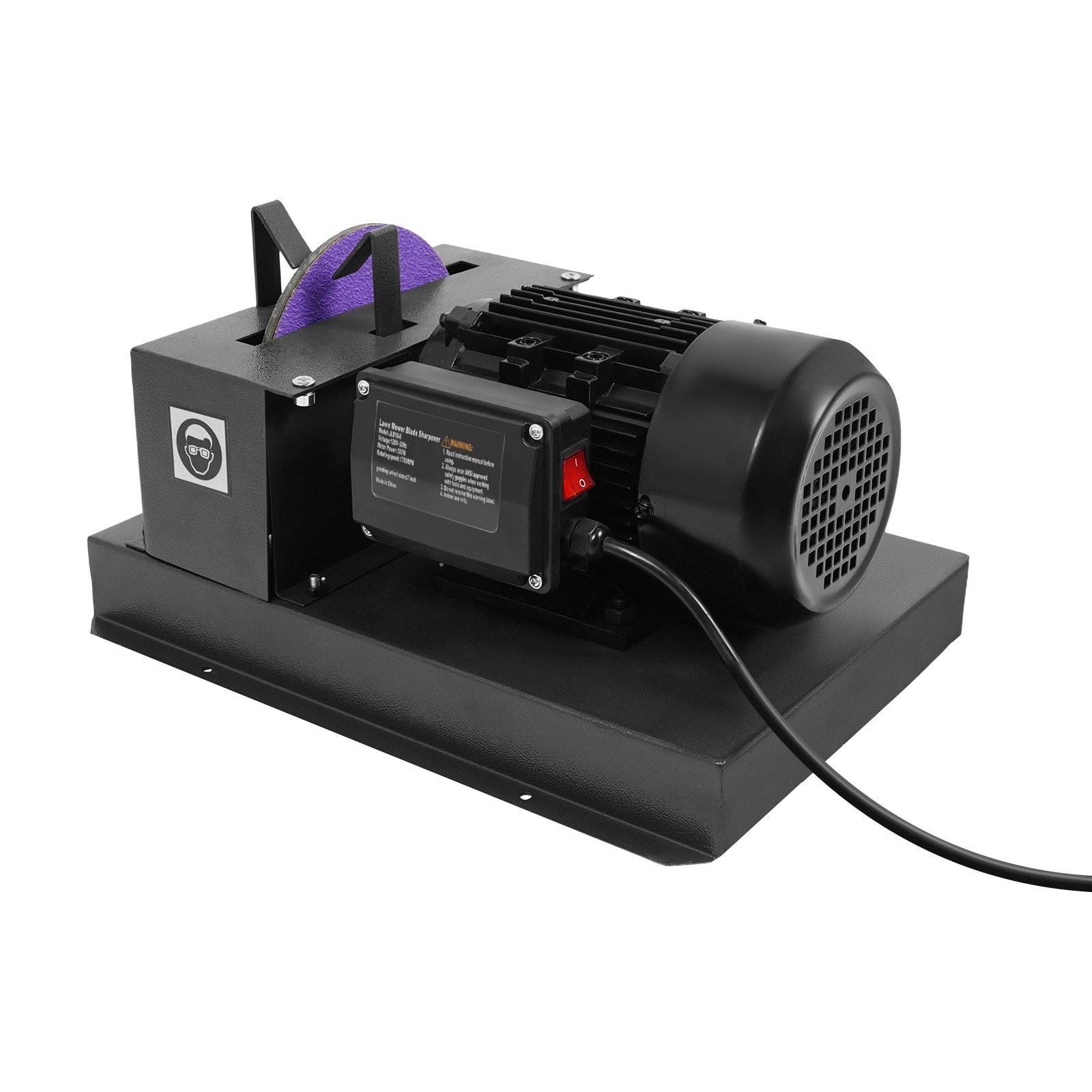 Lawn Mower Blade Sharpener Blade Sharpening Blade Grinding Machine 1700 RPM 500W