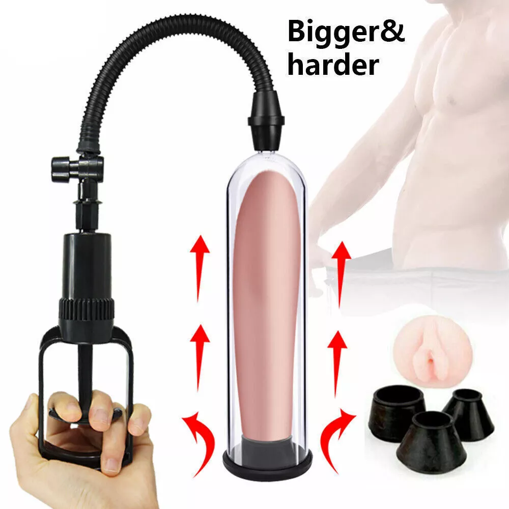 Penis Pump Vacuum Big Dick Stretcher Enlarger Enhancement Sex Toys for Men Adult