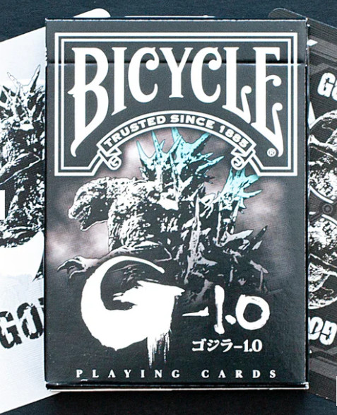 New Limited Bicycle Godzilla Playing Cards G -1.0 Trump Minus One Playing cards