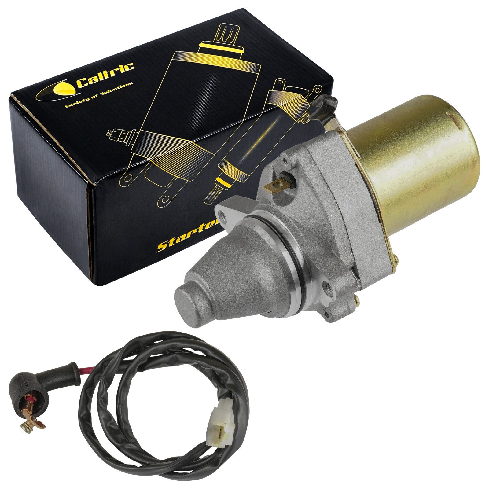 Caltric Starter for Suzuki LT80 Lt 80 Quad Sport QuadSport LT80 Quadrunner ATV