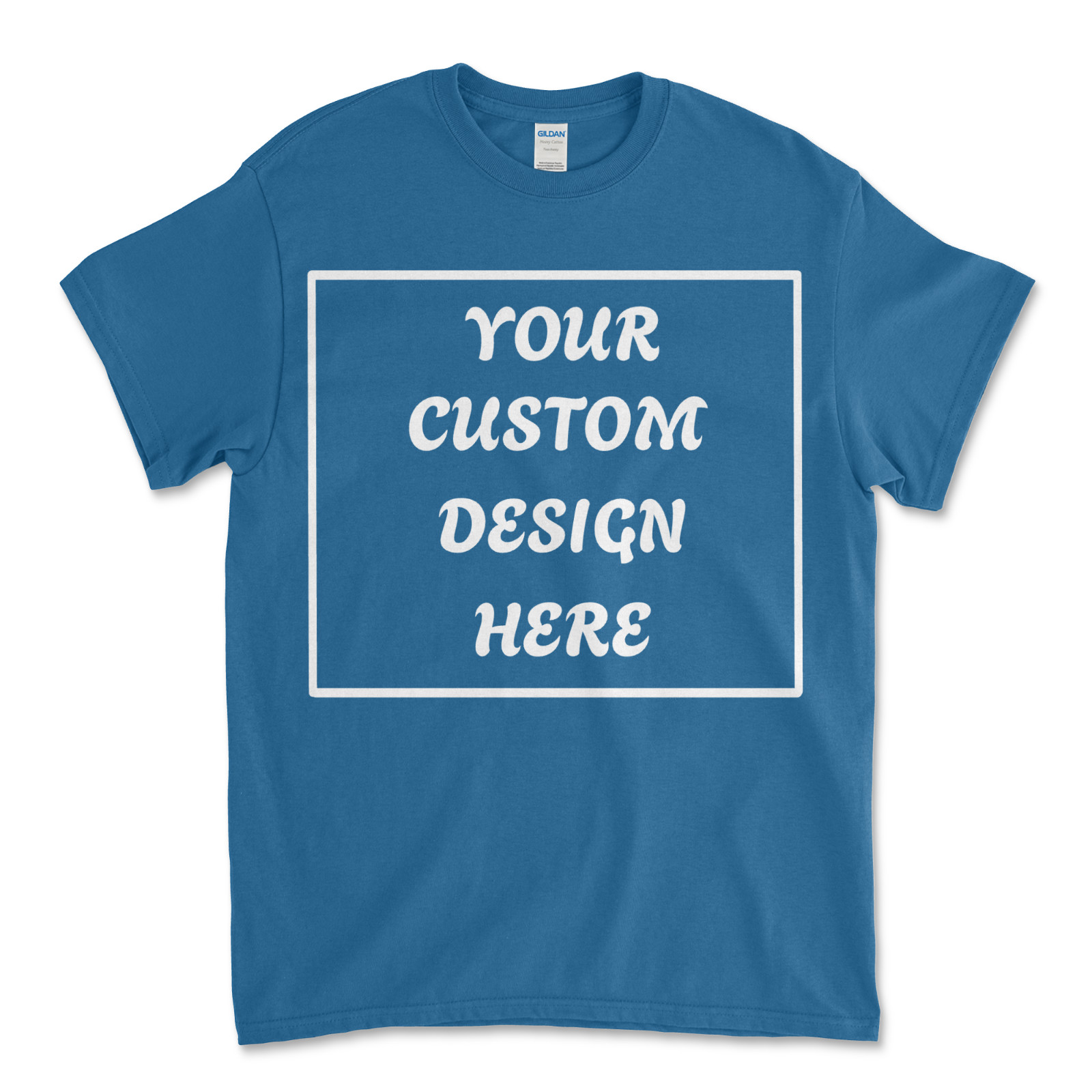 Personalized Custom T-Shirt Customized w/Photo, Text, Logo DTF on Gildan shirt