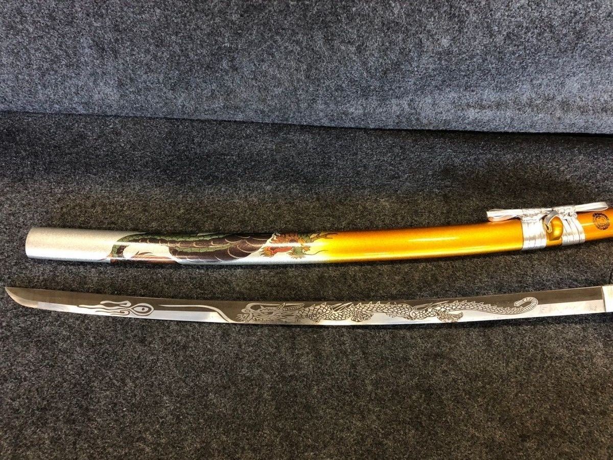 1045/1060 High Carbon Cold Steel Traditional Japanese Katana *