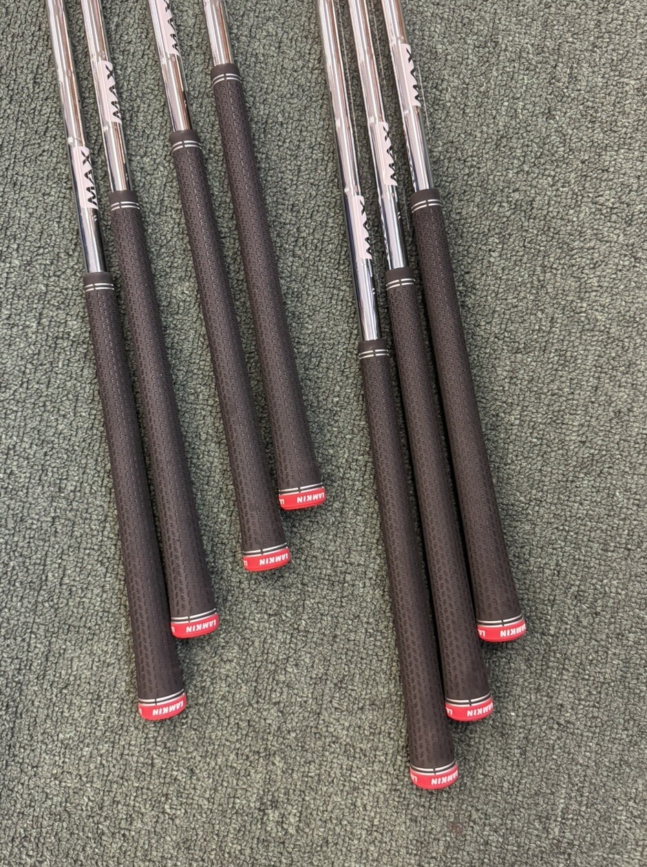 TAYLORMADE STEALTH IRONS 7 PC SET #5-PW,AW KBS MAX MT 85 STL Stiff Flex