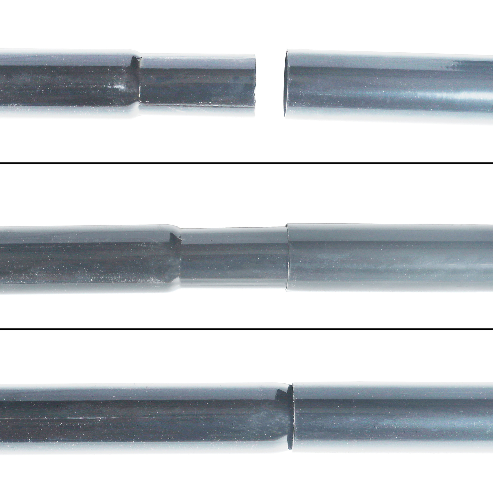 ALEKO Galvanized Steel 6 X 50 Feet Complete Kit Chain Link Fence Fabric Posts