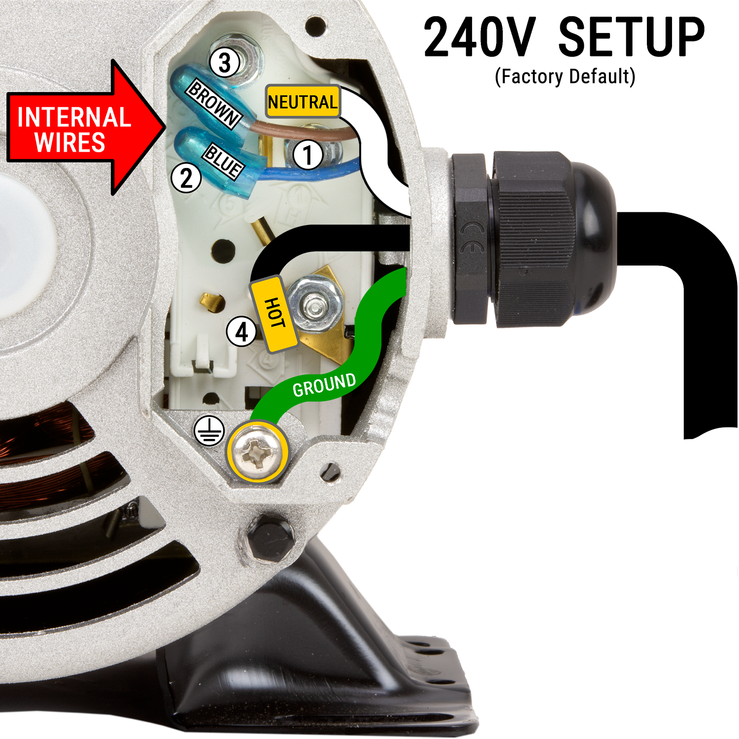 Hydro Master Hot Tub Circulating Pump 1/15HP Iron Might 120V 240V 24 Hr Spa Circ