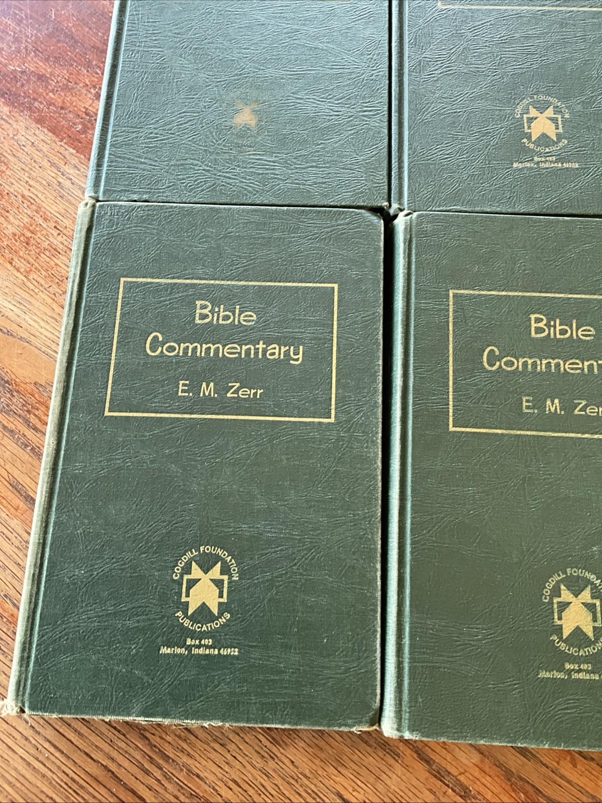 E.M. Zerr Bible Commentary Complete 6-Vol. Set 1947 HB Genesis to Revelation 1-6