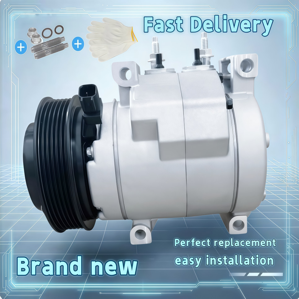 AC Compressor w/ Clutch For 2011-2015 Jeep Grand Cherokee & Dodge Durango 3.6L