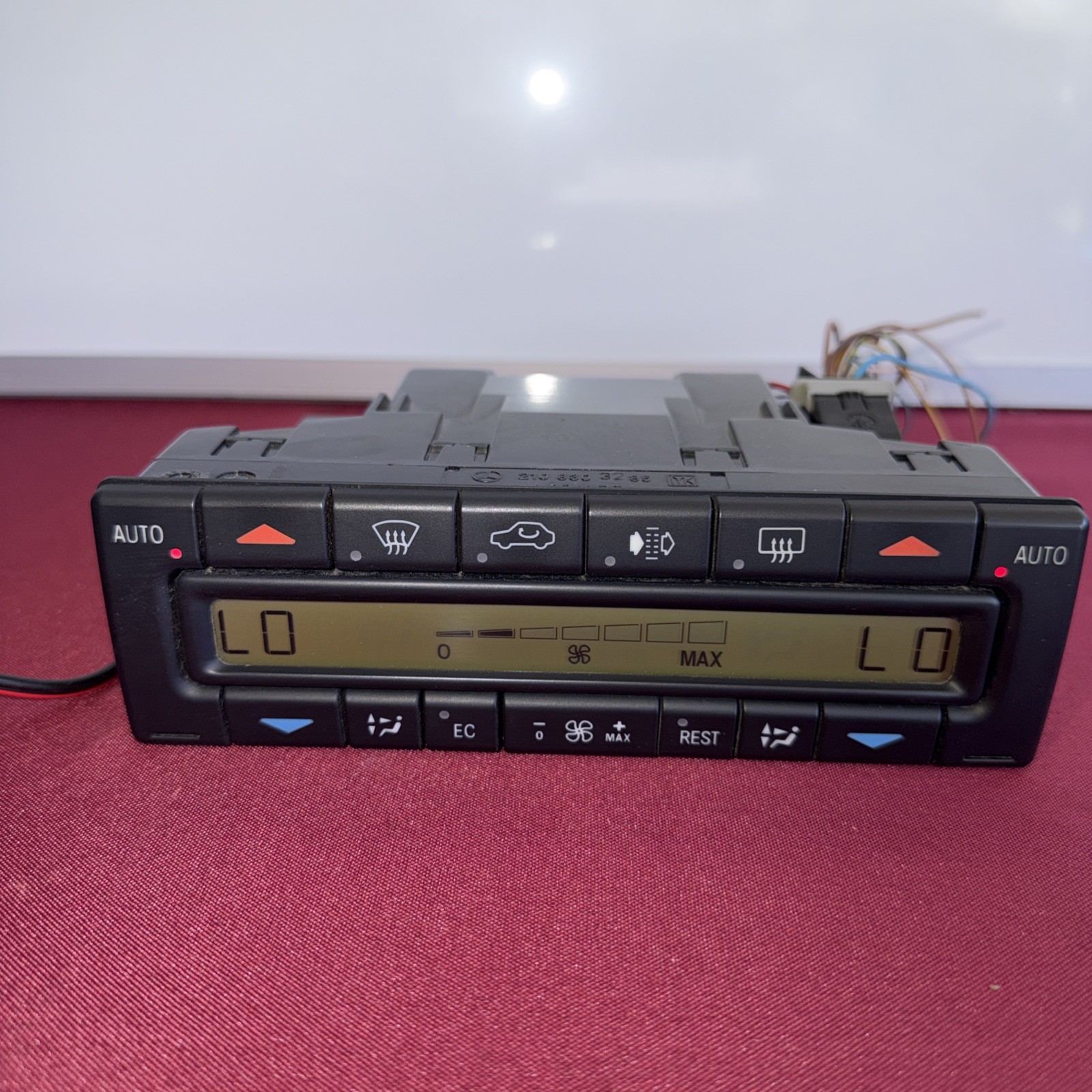 MERCEDES BENZ OEM W210 E320 E430 E55 FRONT AC CLIMATE CONTROL SWITCH 1998-2002