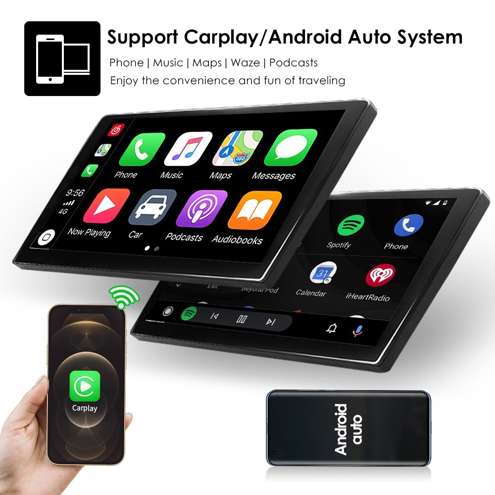 Apple Carplay For Toyota Corolla 2014-2016 Car Stereo Radio Android 14 GPS WIFI