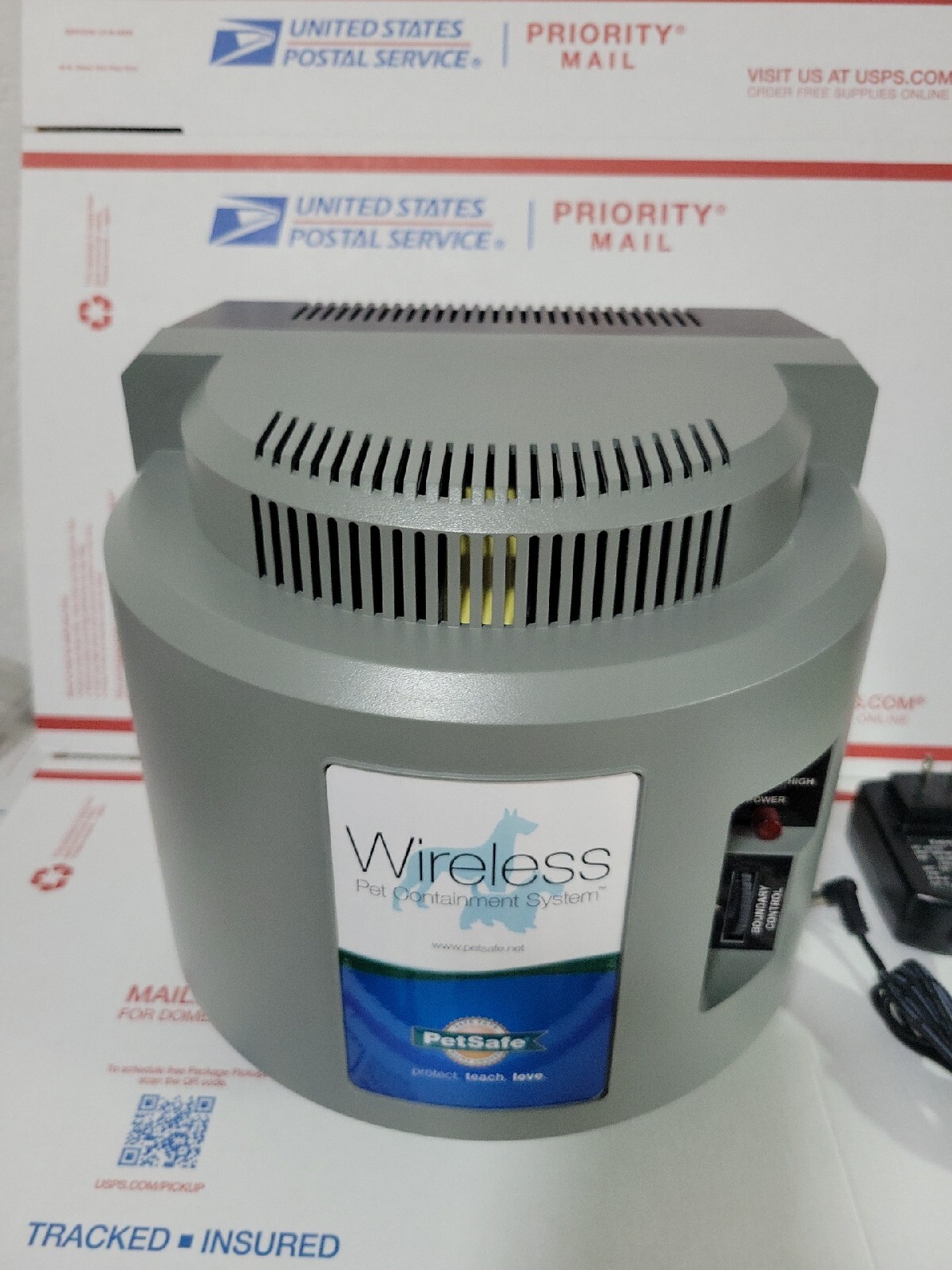 PetSafe Wireless Dog Fence Extra Transmitter RFA-443 PIF-IF-300-100 Wall Adapter