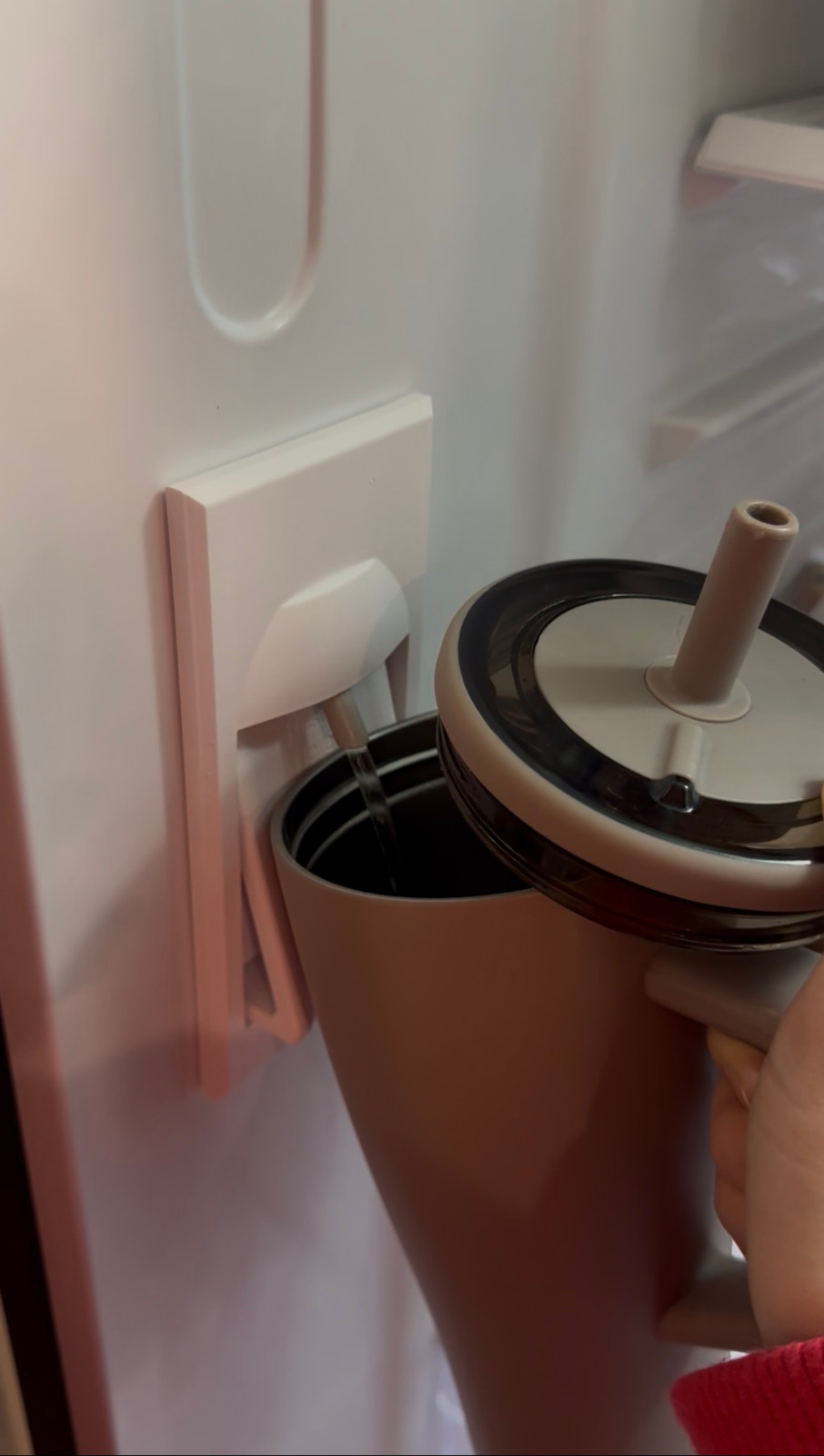 GE Fridge Water Dispenser Lever Upgrade