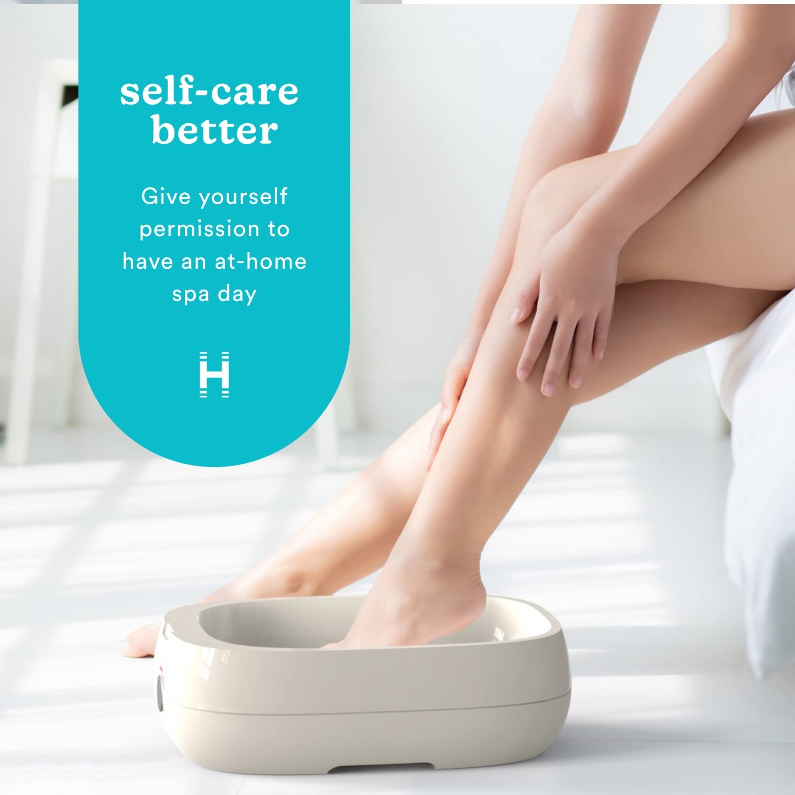 Homedics Theraspa Luxe Paraffin Bath Wax Spa Warmer with 3 lb Paraffin Hand Foot