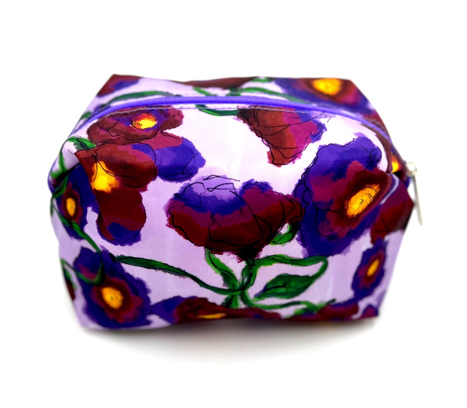 4 Bags: Clinique x Jona Than Cohen Cosmetic Makeup Bag with Flower Printed