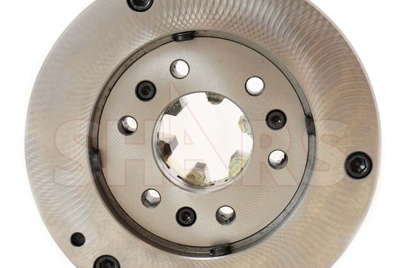 Shars 10" 6 Jaw Adjustable Universal Lathe Chuck .0005" TIR + Certificate R[
