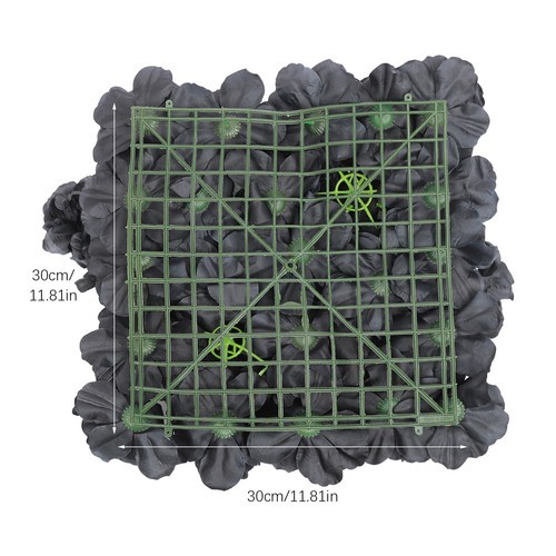 6Pcs Artificial Flower Wall Panels Backdrop Bouquet Wedding Party Background