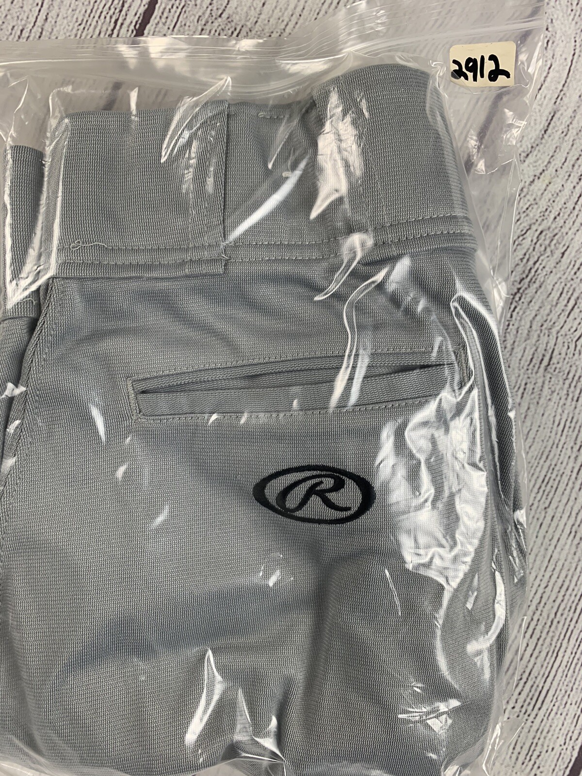 Rawlings Baseball Pants Mens Small Grey