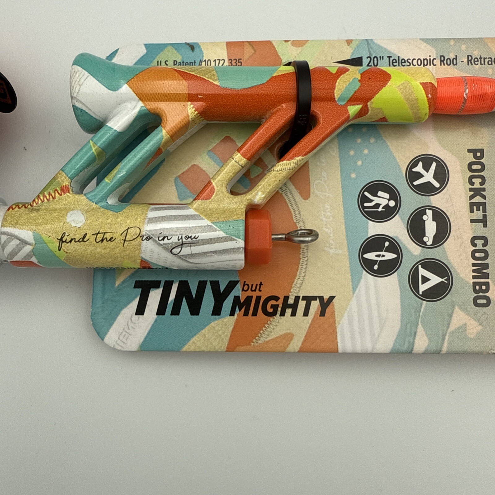 ProFISHiency Tiny But Mighty Tangle Free Travel Spincast KRAZY Pocket Combo