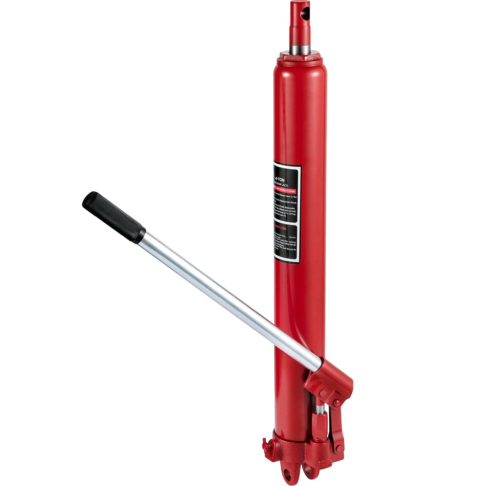 Uimoso 8 Ton Hydraulic Long Ram Jack Manual Single Piston Garage Engine Hoist