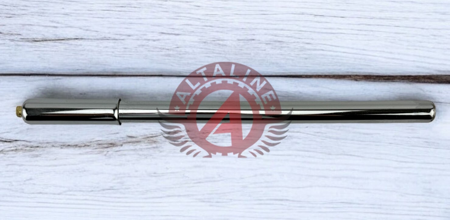 AltaLine Universal Bicycle Steel Frame Chrome Pump.